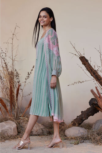 Sama Overlayer Dress - Sage, Sage, image 2